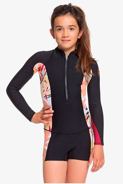 Детский гидрокостюм с длинным рукавом и молнией на груди 1.5mm POP Surf