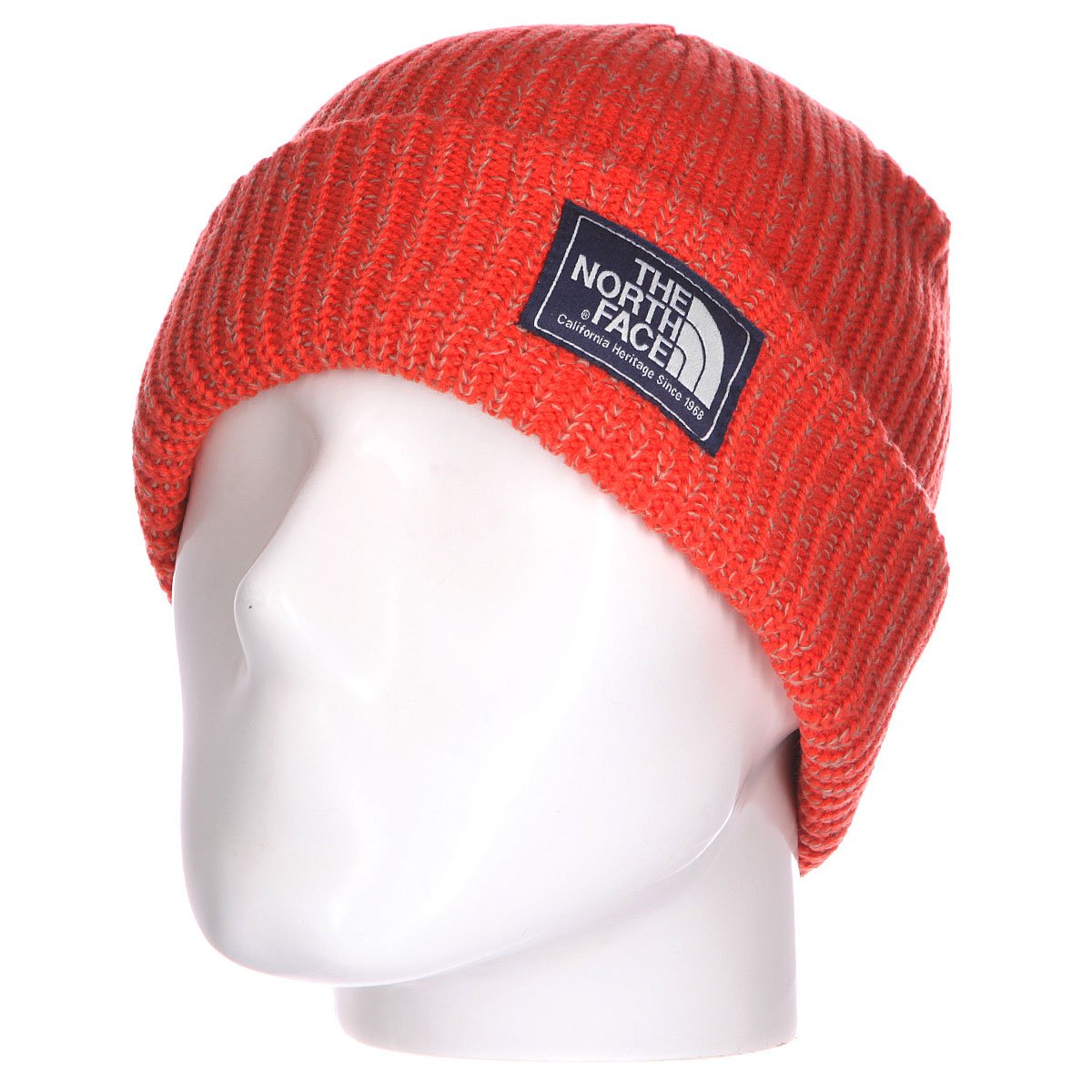 north face salty dog beanie orange