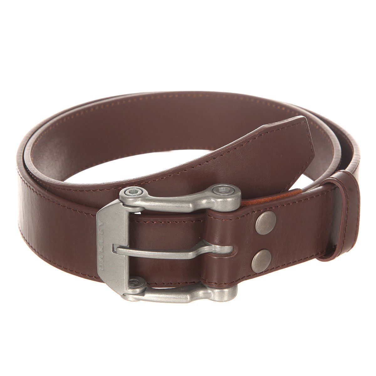 Oakley Leather Belt Earth Brown 