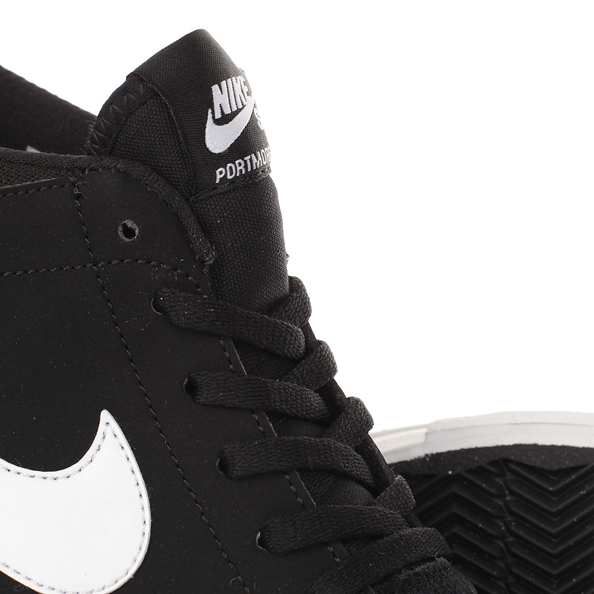 nike sb solarsoft portmore ii mid black