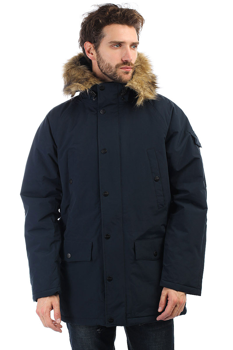 carhartt wip anchorage parka black