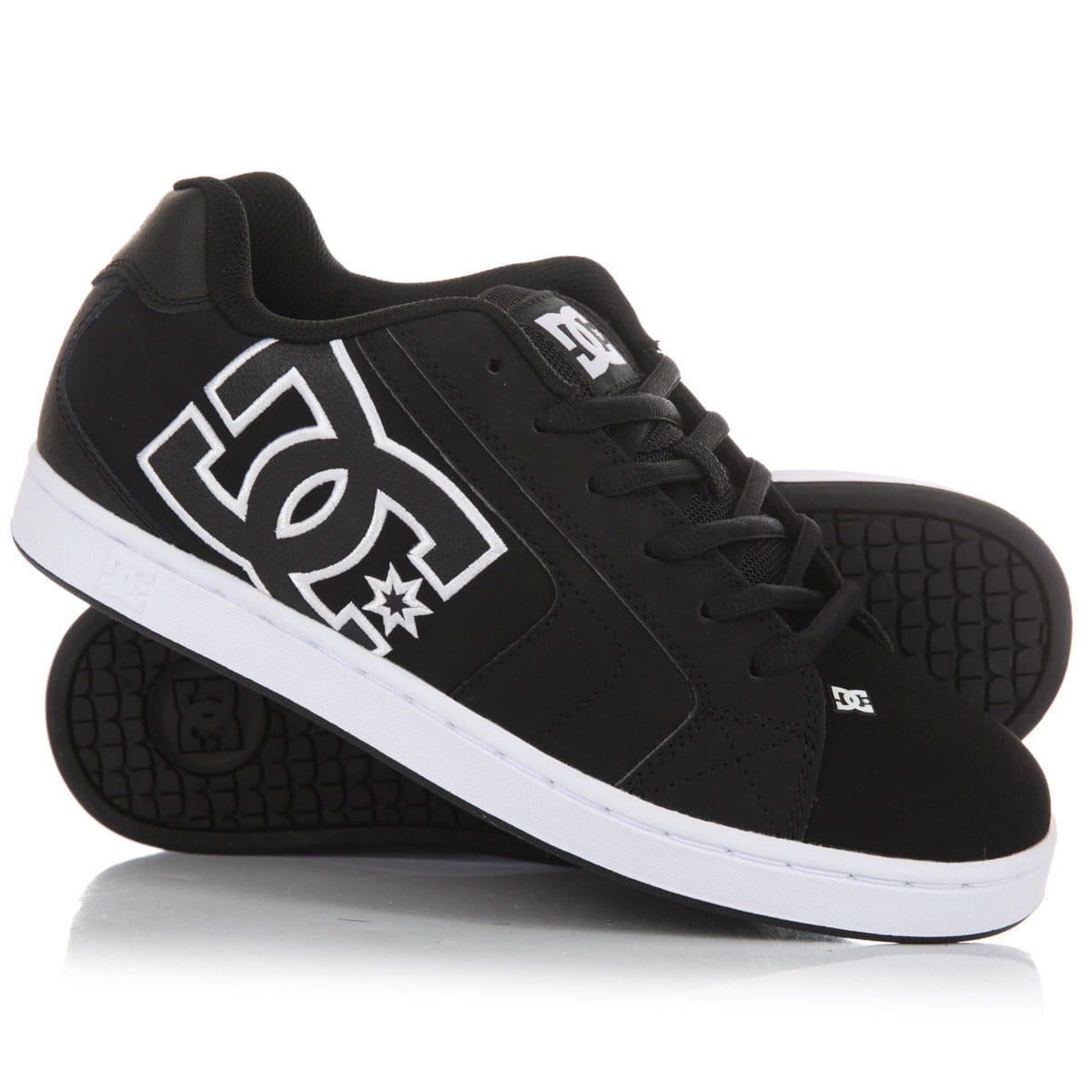 dc net shoes black