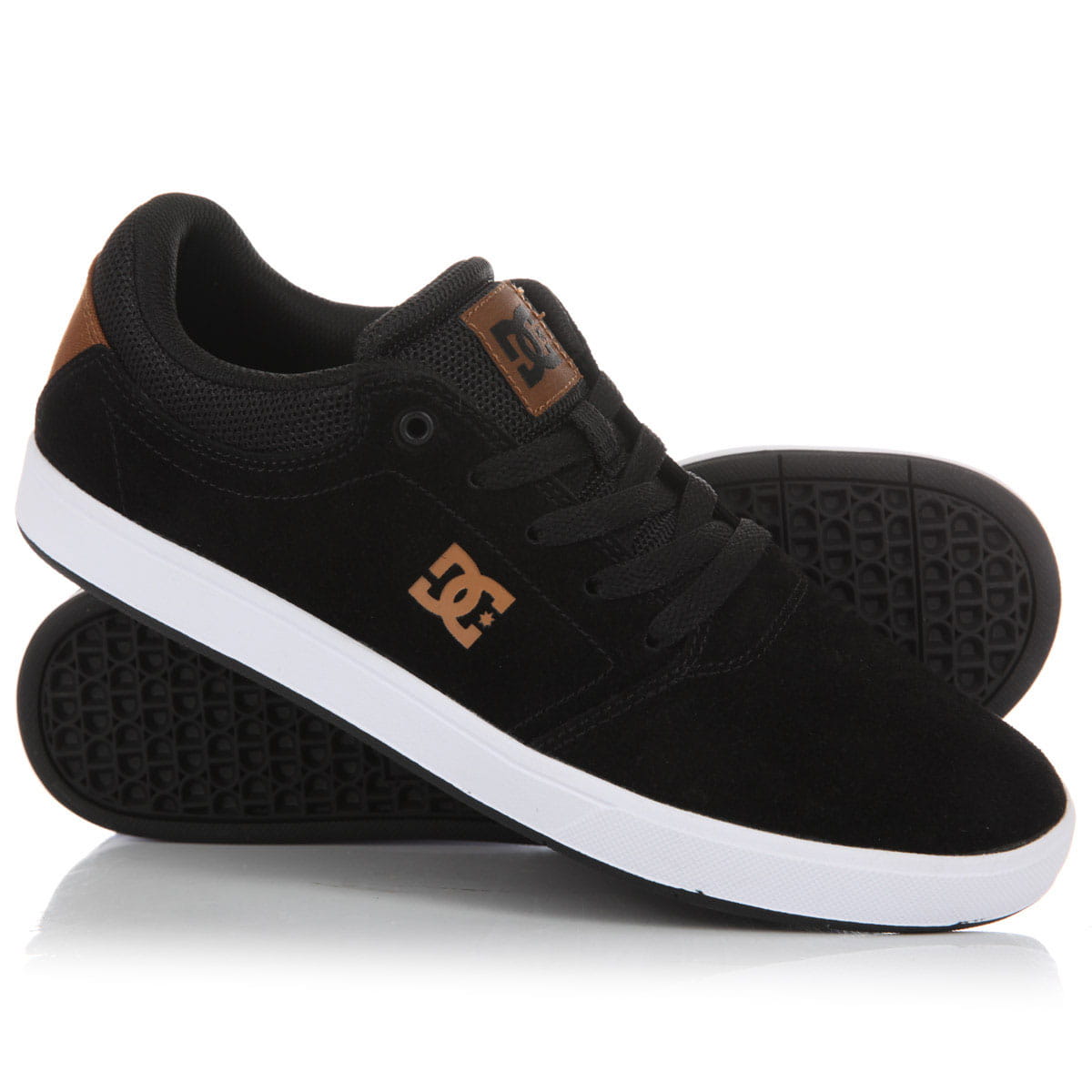 brown dc shoes