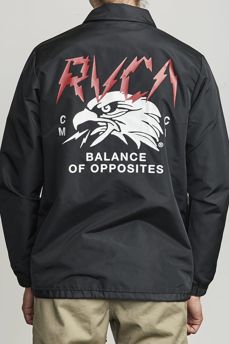 rvca berni coaches jacket