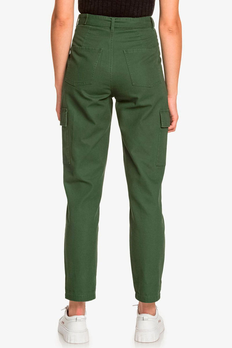 Купить женские брюки-карго Sense Yourself зеленый от Roxy по 