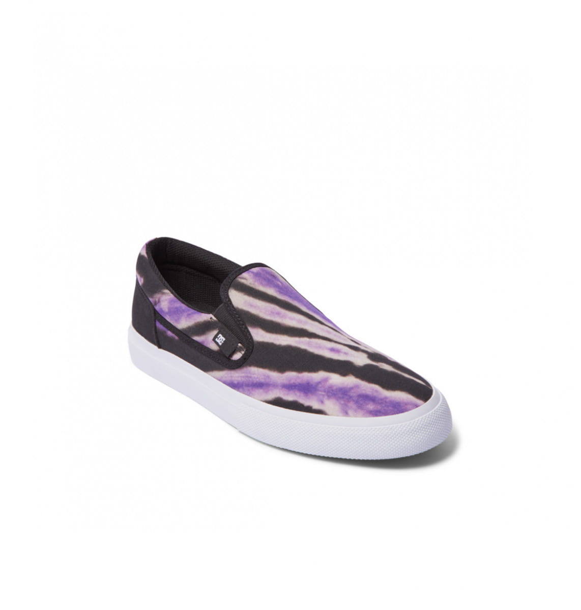 dc black slip on shoes