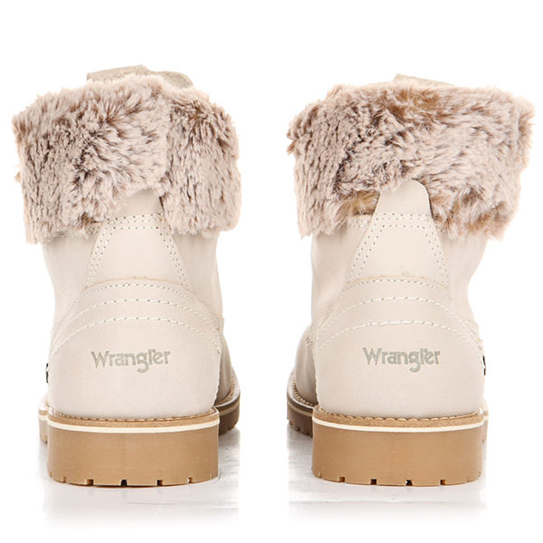 Ботинки зимние женские WRANGLER Creek Alaska Fur S Cream