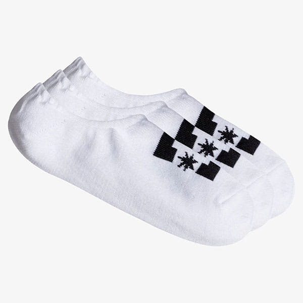Белые мужские носки-невидимки 3 pack (3 пары)