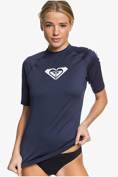 

Женский рашгард с коротким рукавом Whole Hearted UPF 50, Синий, ERJWR03409