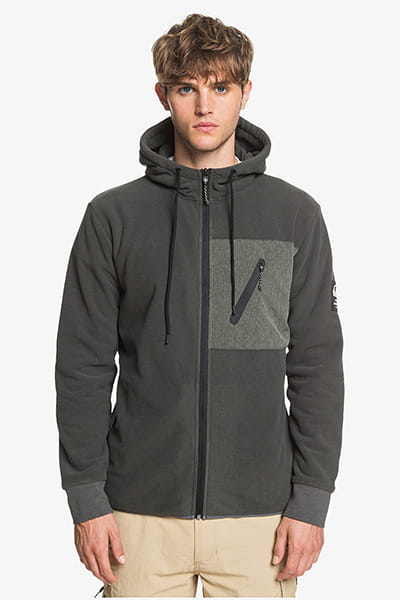 

Мужская Флисовая Толстовка На Молнии Waterman Deep Chanel, Серый, EQMFT03052