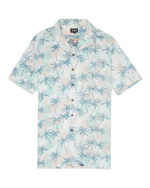 

Рубашка С Коротким Рукавом Billabong Vacay, Белый;голубой, S1SH14-BIP0