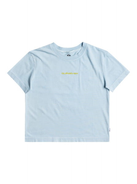 

Футболка Из Органического Хлопка Quiksilver Womens, Голубой, EQWZT03025