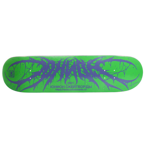 Дека для скейтборда Юнион Team2 Green Grey 31.875 x 8.125 (20.6 см)