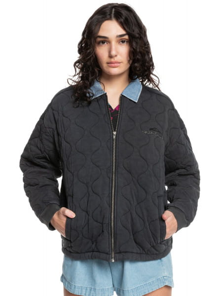 

Женская Куртка Quiksilver Womens Deeper Ocean, Черный, EQWFT03055
