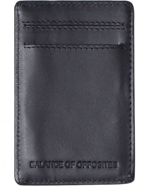 Мужской Кожаный Кошелек Linden Card RVCA Z5WLRD-RVF1, размер U, цвет черный - фото 2