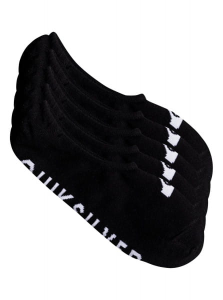 Носки-Невидимки 5 Pack (5 Пар) QUIKSILVER EQYAA03648, размер 1SZ, цвет черный