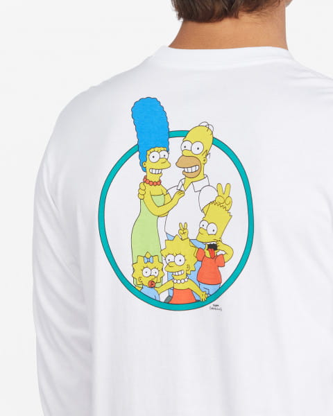 Муж./Одежда/Лонгсливы/Лонгсливы Лонгслив из органического хлопка Simpsons Family