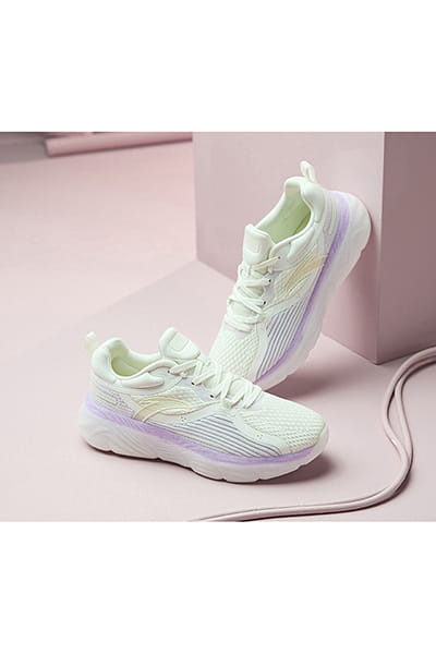 Кроссовки для фитнеса Белые/Фиолетовые