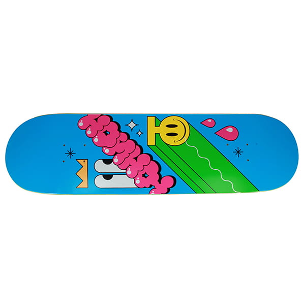 Унисекс/Скейтборд/Деки/Деки для скейтборда Дека Acid team, цвет blue-pink, размер 8.3x32.125, конкейв