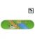 Дека для скейтборда Юнион Acid team, цвет green-orange, размер 8.25x32, конкейв
