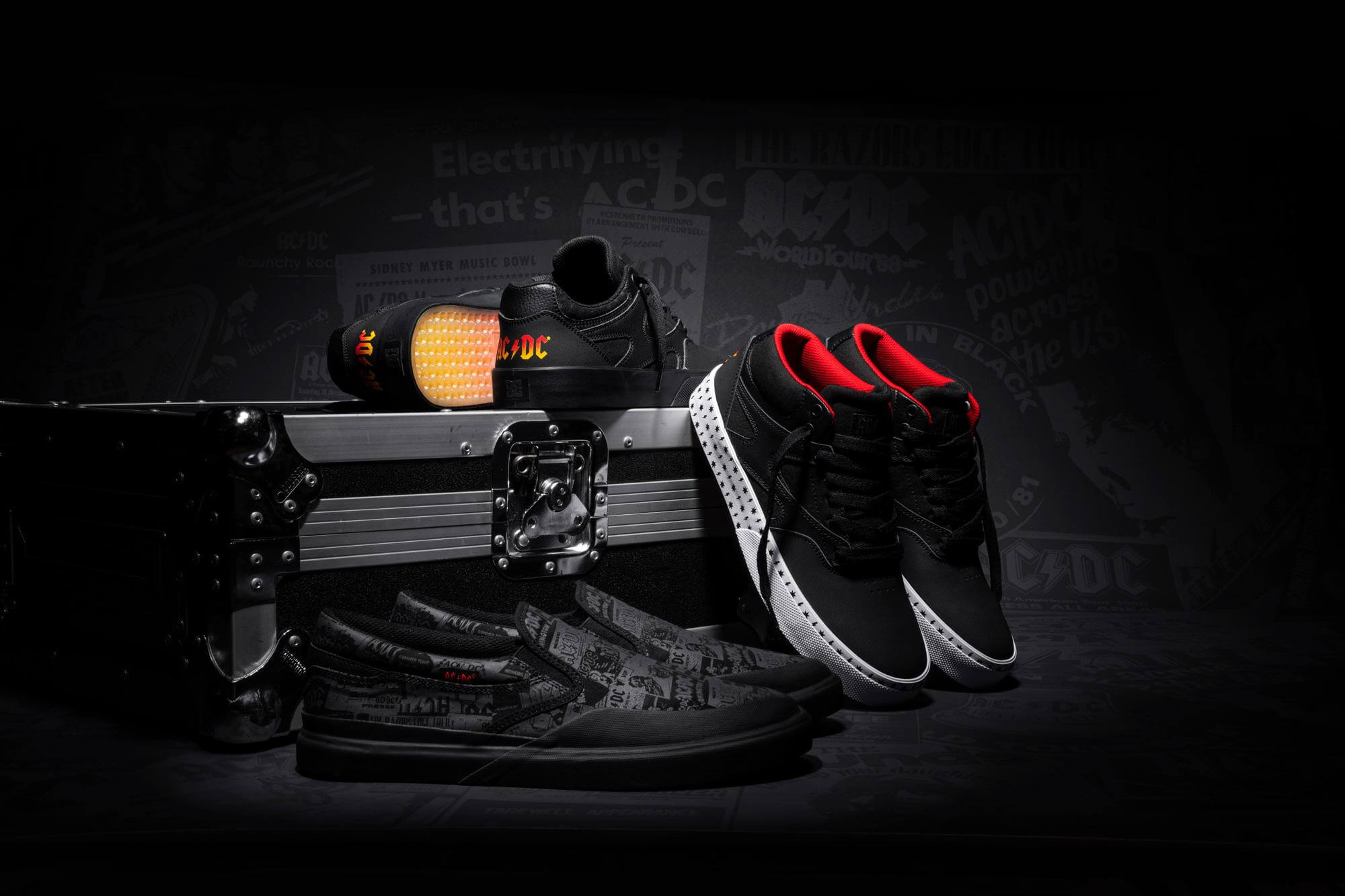 dc shoes x acdc
